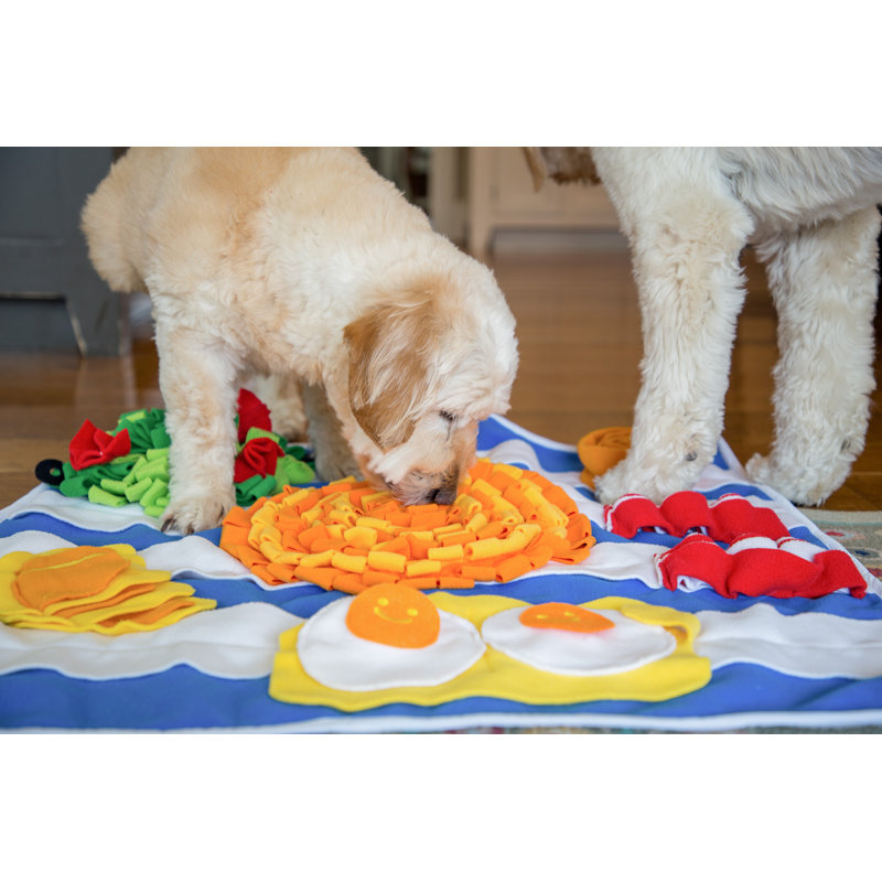 Dog food shops puzzle mat